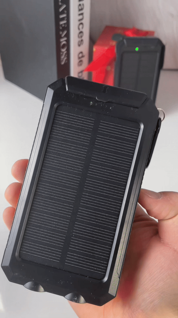 Baterie Externă  Solară Portabilă